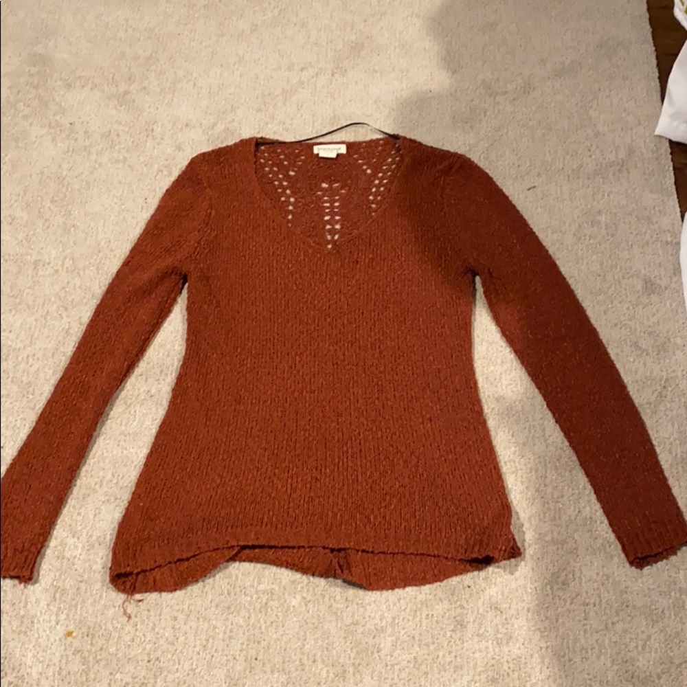Orange Urban Outfitters Sweater